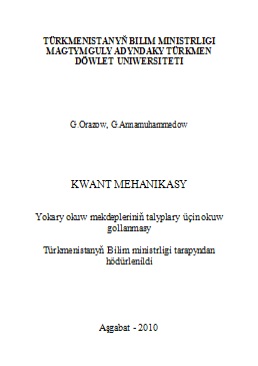 Kwant mehanikasy